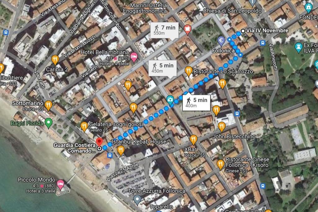 Apartamento Puzzle Al Mare Follonica Exterior foto